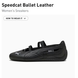 Puma Black Speedcat Ballet